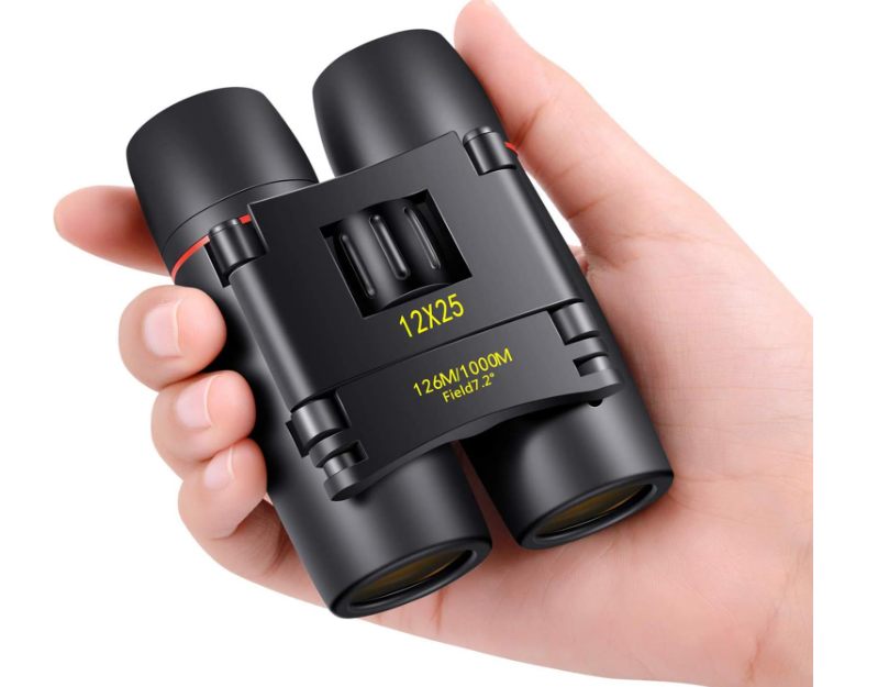 POLDR 12x25 Pocket Binoculars