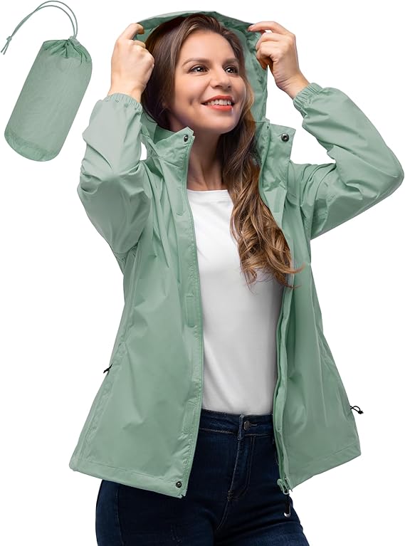 33,000ft Women’s Rain Jacket (Model 3JL036A)