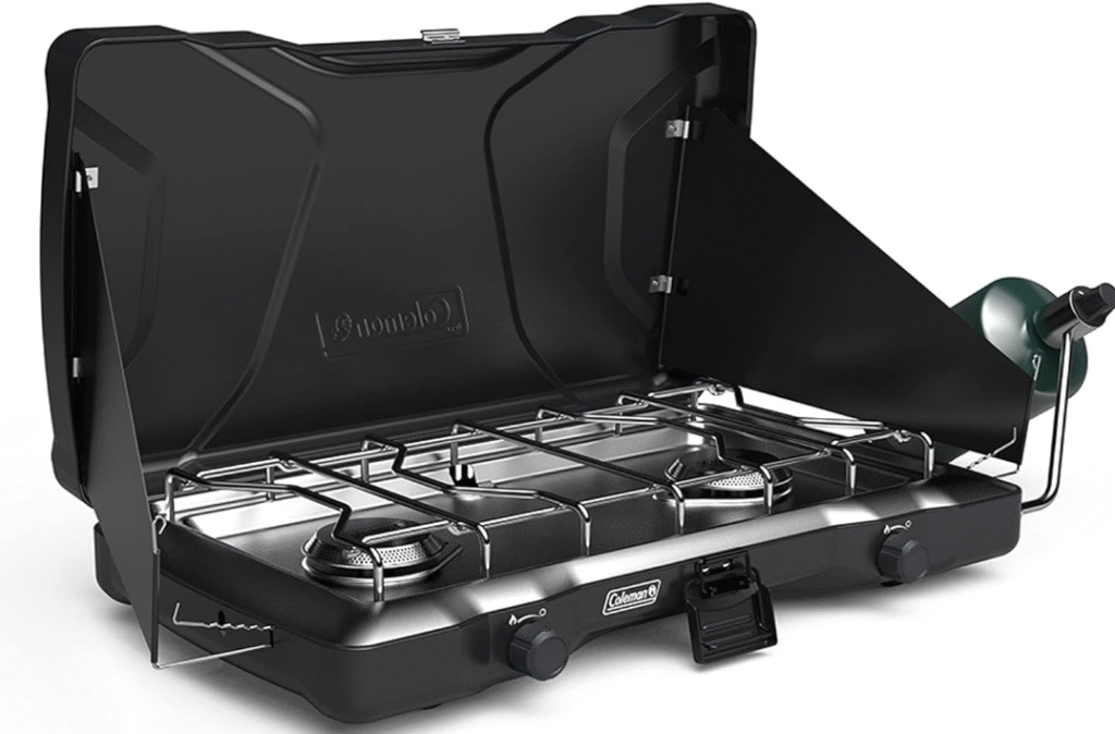 Coleman Triton 2-Burner Propane Camping Stove