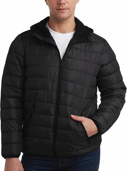 Perry Ellis Men’s Winter Jacket (Packable Puffer)