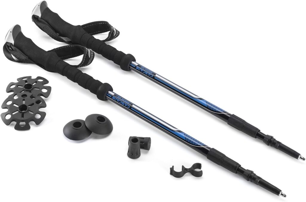 Cascade Mountain Tech Adjustable Trekking Poles