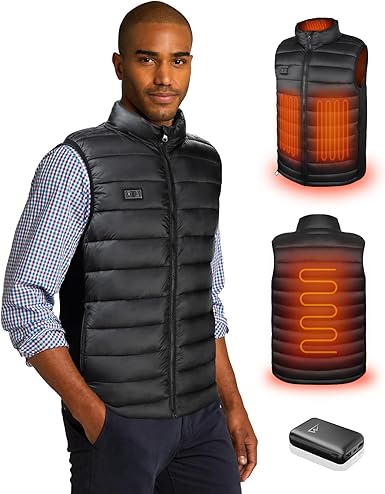 Loowoko Lightweight Heated Vest (Model B08GS1P5ZQ)