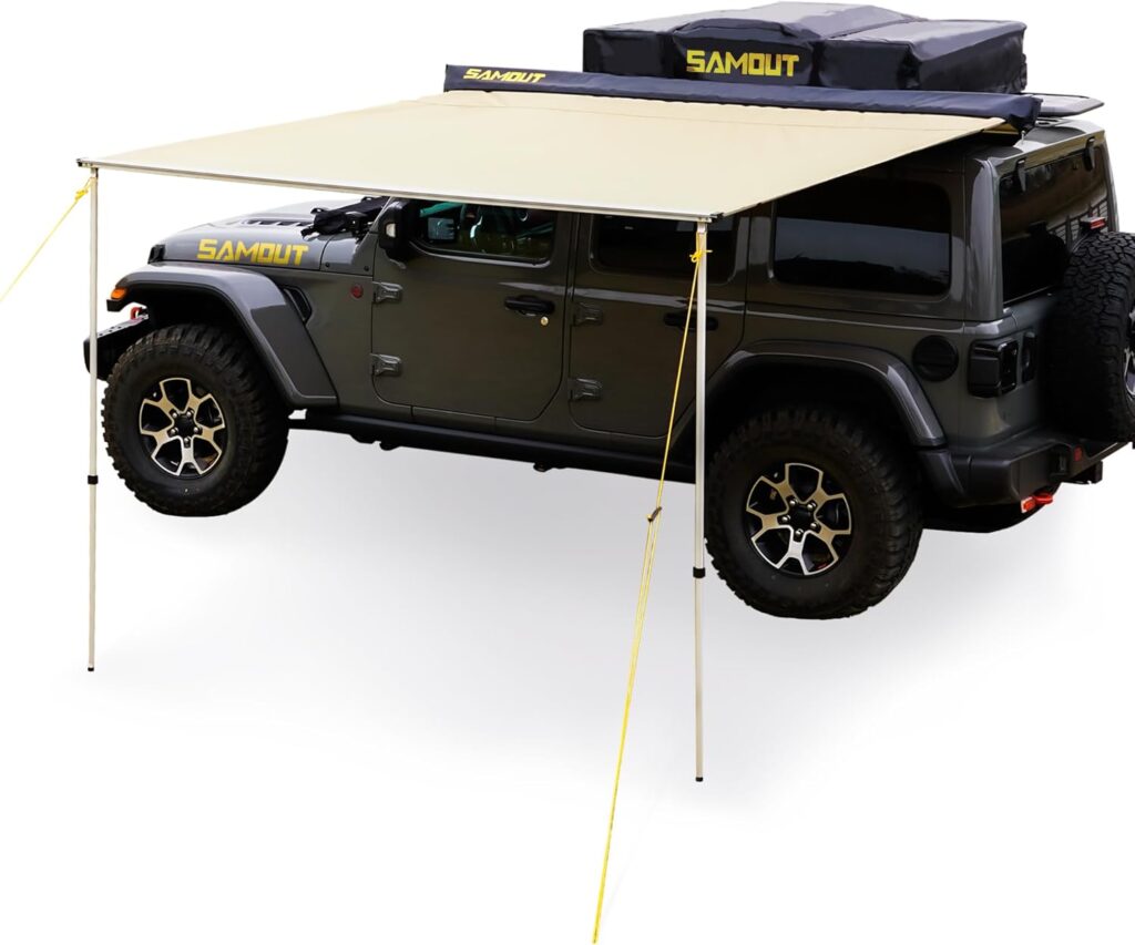 SAMOUT Vehicle Rooftop Pullout Awning
