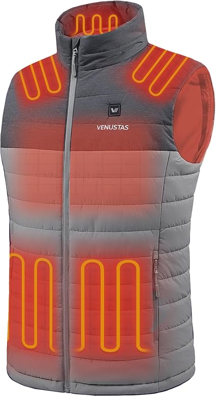 Venustas Quilted Heated Vest (Model B0DGTXGDK2)