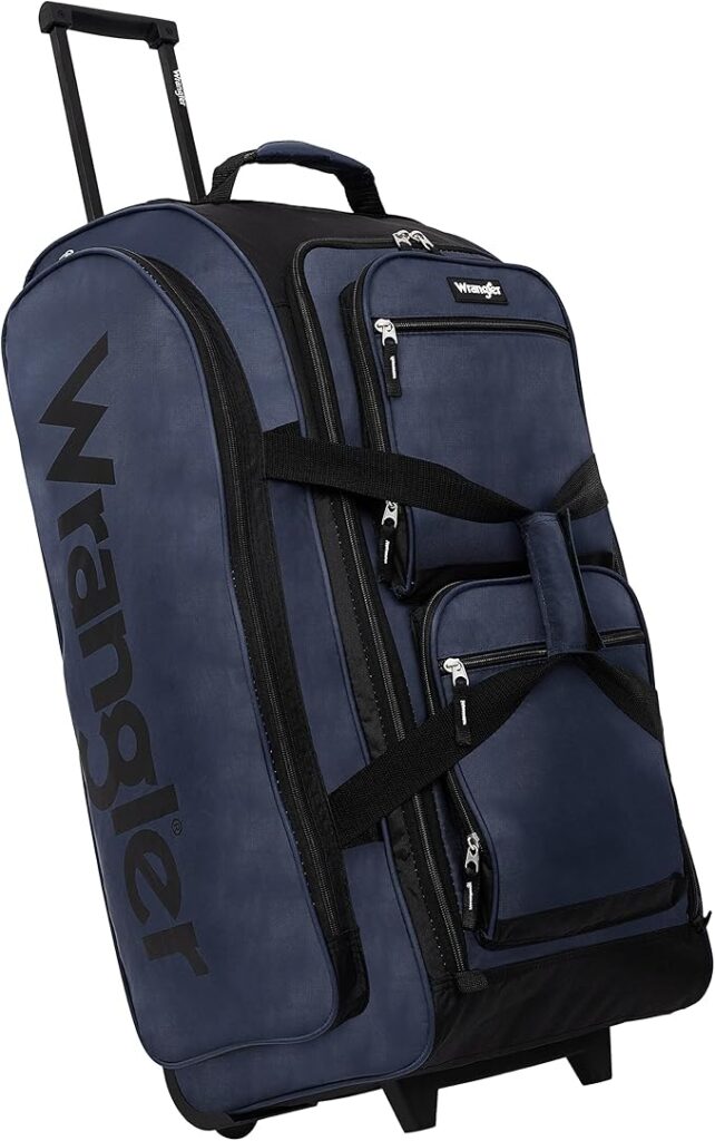 Wrangler Wesley Rolling Duffel Bag — Large